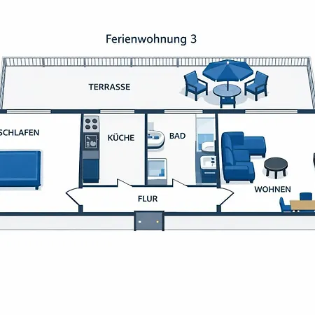 Apartmenthaus Schneider - Ferienwohnungen Mit Dachterrasse דירה
